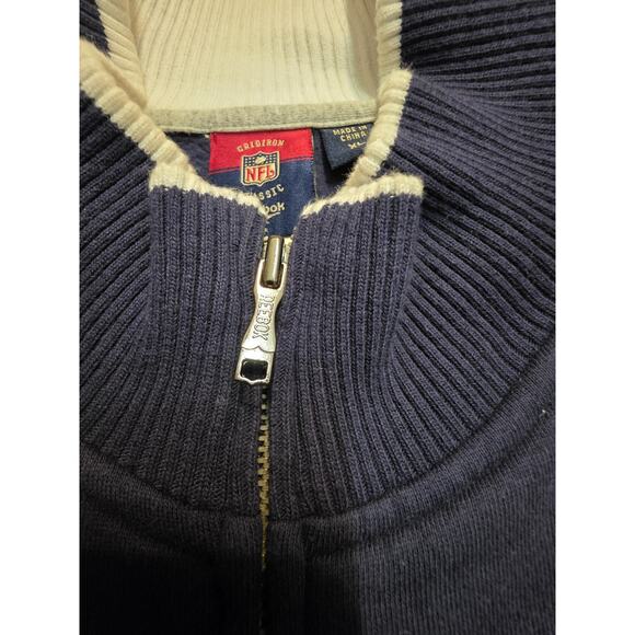 San Diego Chargers Reebok NFL Classic Men's Size Xl Zip Up Sweatshirt Jacket - Picture 6 of 9